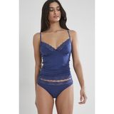 Pierre Cardin 365 Kaşkorse Dantelli Atlet - Külot Takımı - XL - Lacivert
