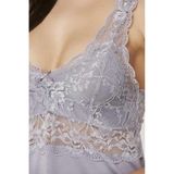 Pierre Cardin 4020 Royal Dantelli Gecelik Sabahlık Takım