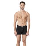 Pierre Cardin 425 Erkek%100 Pamuk Penye Boxer, Siyah, S Beden, 2'li Paket