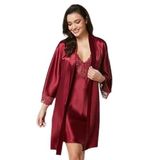PİERRE CARDİN 4280 SABAHLIK GECELİK TAKIM BORDO