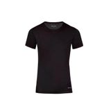 Pierre Cardin 440 Erkek%100 Pamuk Ribana Bisiklet Yaka Yarım Kol Fanila, Siyah, S Beden