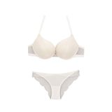 Pierre Cardin 4722 Ekru Lyon Double Push Up Sütyen Takımı