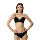 Pierre Cardin 4817 Venedik Siyah Balensiz Sütyen Takımı