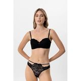 PİERRE CARDİN 4903 LOTUS SÜTYEN TAKIM SİYAH