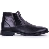 Pierre Cardin 4K 1196063 Deri Fermuarlı Erkek Bot - Siyah