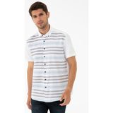 Pierre Cardin 50240403-VR036 Mavi Erkek Gömlek