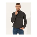 Pierre Cardin 50241465-VR086 Gri Melanj Erkek Kazak