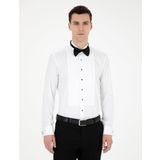 Pierre Cardin 50256425-VR013 Beyaz Erkek Gömlek