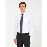 Pierre Cardin 50258931-VR013 Beyaz Erkek Gömlek