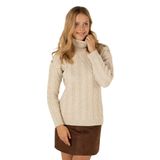 Pierre Cardin 50259839-VR159 Krem Kadın Kazak