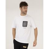 Pierre Cardin 50262628-VR013 Beyaz Comfort Fit Bisiklet Yaka Erkek T-shirt