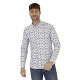 Pierre Cardin 50264887-VR041 Pembe Desenli Erkek Gömlek