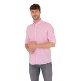 Pierre Cardin 50265119-VR041 Pembe Desenli Erkek Gömlek