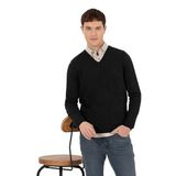 Pierre Cardin 50265423-VR046 Siyah Erkek Kazak