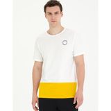 Pierre Cardin 50265498-VR019 Ekru Erkek T-shirt