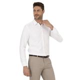 Pierre Cardin 50268227-VR013 Beyaz Desenli Erkek Gömlek
