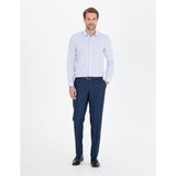 Pierre Cardin 50269449-VR003 Açık Mavi Desenli Erkek Gömlek
