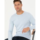 Pierre Cardin 50270179-VR003 Açık Mavi Erkek Kazak