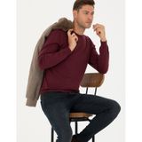 Pierre Cardin 50270179-VR014 Bordo Erkek Kazak