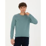 Pierre Cardin 50270179-VR152 Koyu Mint Erkek Kazak