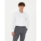 Pierre Cardin 50275686-VR013 Beyaz Desenli Erkek Gömlek