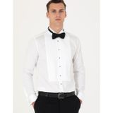Pierre Cardin 50277128-VR013 Beyaz Smokin Erkek Gömlek