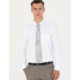 Pierre Cardin 50277764-VR013 Beyaz Erkek Gömlek
