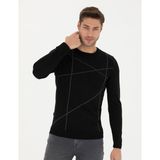 Pierre Cardin 50278028-VR046 Siyah Erkek Kazak