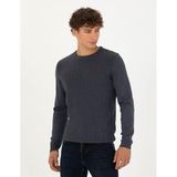 Pierre Cardin 50278096-VR032 Koyu Mavi Erkek Kazak