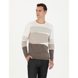 Pierre Cardin 50278105-VR019 Ekru Erkek Kazak