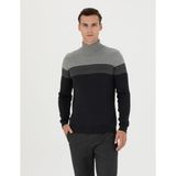 Pierre Cardin 50279430-VR081 Antrasit Melanj Erkek Kazak