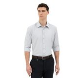 Pierre Cardin 50282967-VR024 Gri Desenli Erkek Gömlek