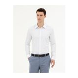 Pierre Cardin 50282976-VR013 Beyaz Desenli Erkek Gömlek