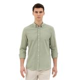 Pierre Cardin 50283343-VR016 Çağla Desenli Erkek Gömlek