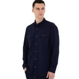 Pierre Cardin 50283489-VR033 Lacivert Desenli Erkek Gömlek
