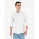 Pierre Cardin 50283501-VR035 Limon Desenli Erkek Gömlek
