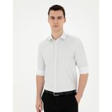 Pierre Cardin 50284364-VR016 Çağla Desenli Erkek Gömlek