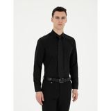 Pierre Cardin 50285562-VR046 Siyah Erkek Gömlek