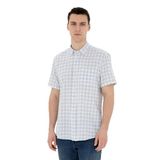 Pierre Cardin 50288740-VR003 Açık Mavi Kısa Kollu Erkek Gömlek