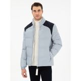 Pierre Cardin 50291018-VR033 Lacivert Çift Taraflı Kaz Tüyü Erkek Mont