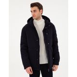 Pierre Cardin 50292540-VR033 Lacivert Erkek Mont