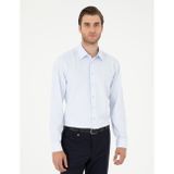 Pierre Cardin 50294729-VR003 Açık Mavi Erkek Gömlek