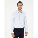 Pierre Cardin 50294729-VR003 Açık Mavi Erkek Gömlek