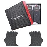 Pierre Cardin 503 Kışlık Termal Yünlü 12li Paket Gri Erkek Çorap