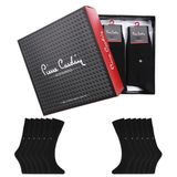 Pierre Cardin 503 Kışlık Termal Yünlü 12li Paket Siyah Erkek Çorap