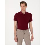 Pierre Cardin 50306448-VR014 Bordo Erkek T-shirt