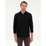 Pierre Cardin 50307988-VR046 Siyah Regular Fit Erkek Sweatshirt