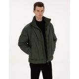 Pierre Cardin 50310146-VR111 Koyu Haki Oversize Erkek Mont