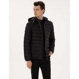 Pierre Cardin 50310193-VR046 Siyah Erkek Mont