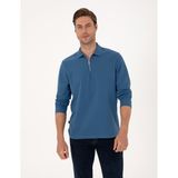 Pierre Cardin 50314046-VR059 Açık Lacivert Erkek Sweatshirt